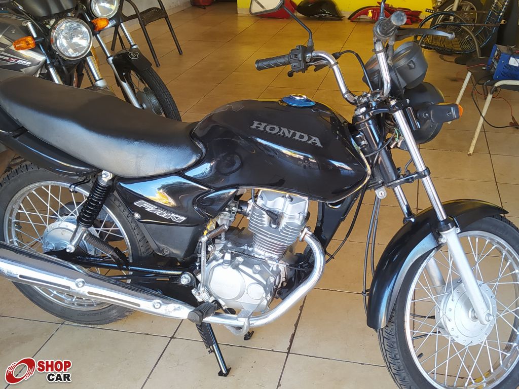 HONDA CG 125 Preta 2008 - Dourados - 1076801 | SHOPCAR