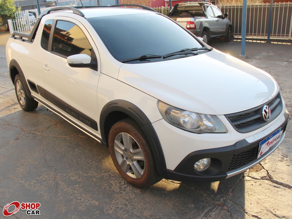 VW - Volkswagen Saveiro Cross Branca 2011 - Campo Grande - 1103092